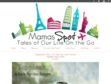 Tablet Screenshot of mamas-spot.com